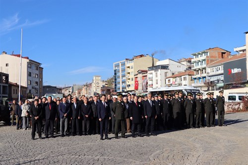 10 Kasım Atatürk’ü Anma Günü Çelenk Sunma Töreni